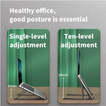Soporte Plegable Ajustable para Notebook – Base Ergonómica Portátil
